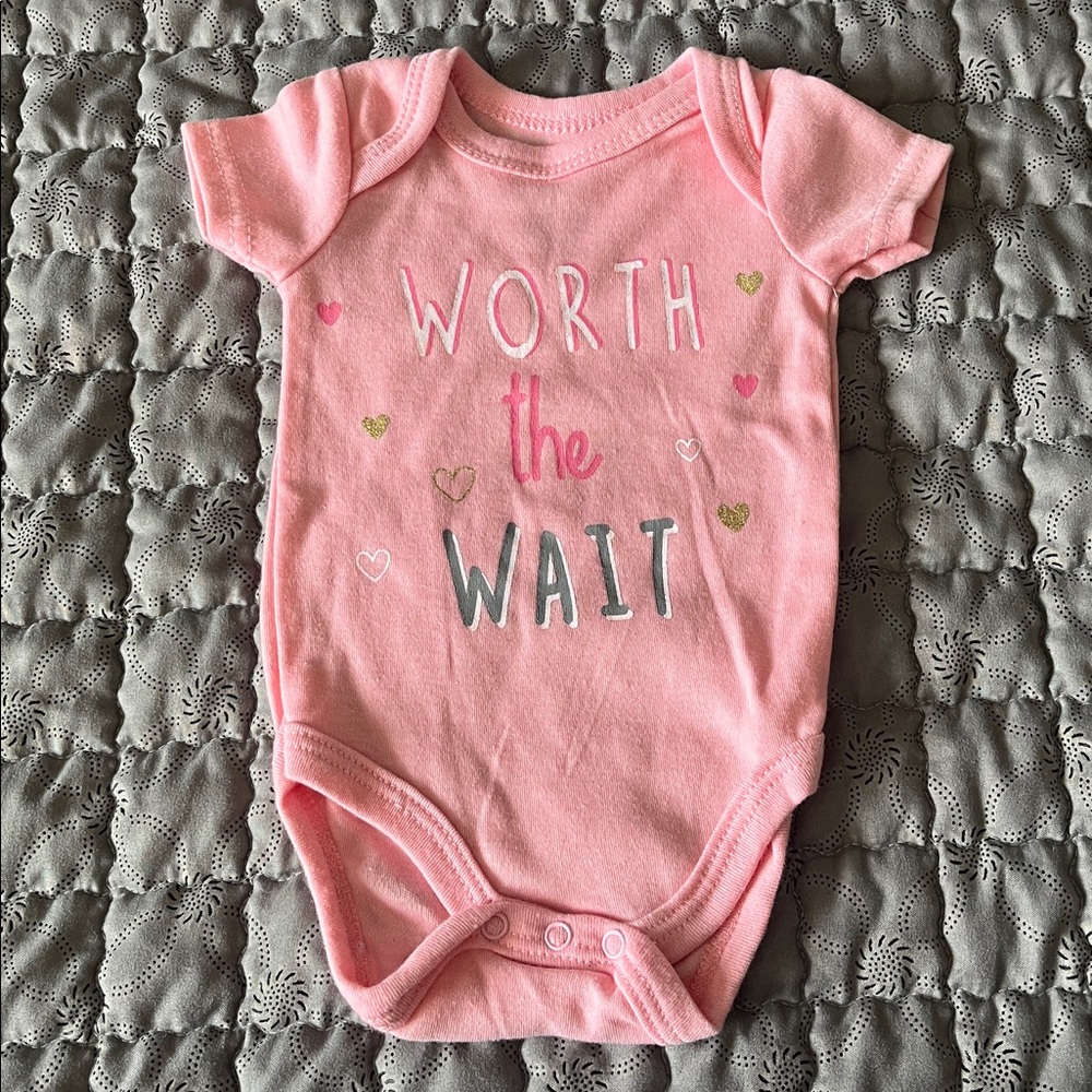 Swiggles Pink Infant Onesie